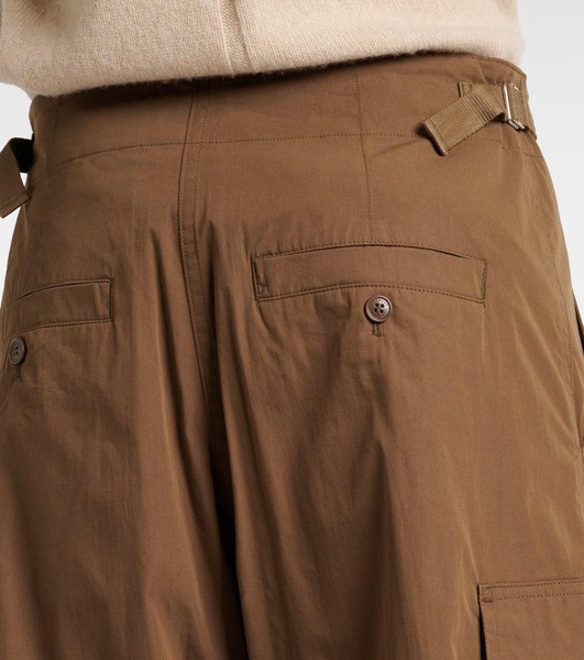 Rebecca cotton-blend cargo pants