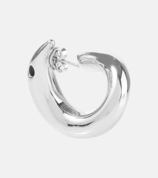 Sterling silver hoop earrings