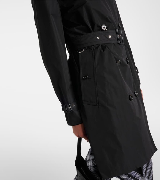 Double-breasted trench coat