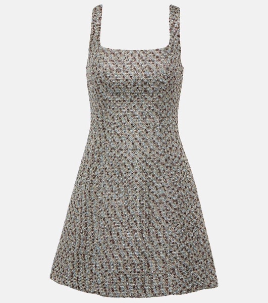 Delphine tweed minidress