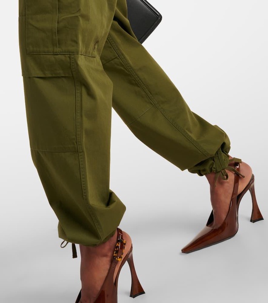 Cassandre cotton twill cargo pants