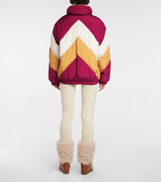 Bacelia colorblocked puffer jacket