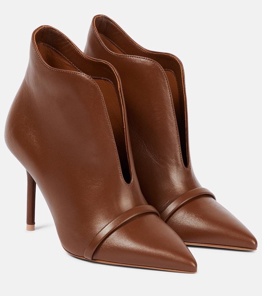 Cora leather ankle boots