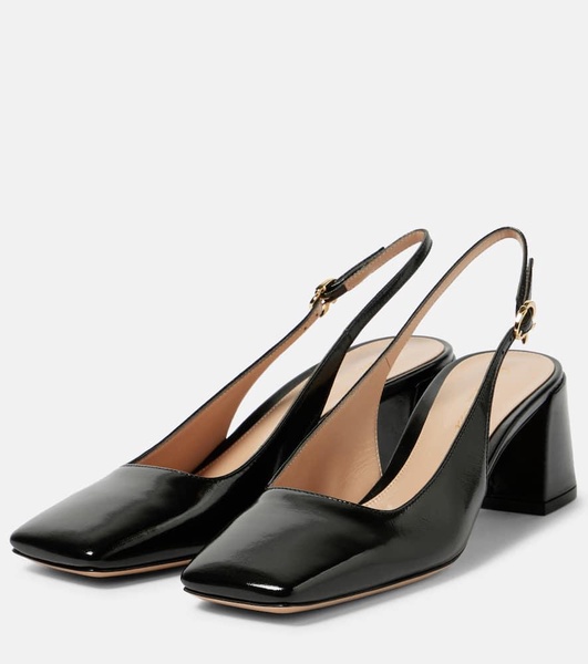 Freeda leather slingback pumps