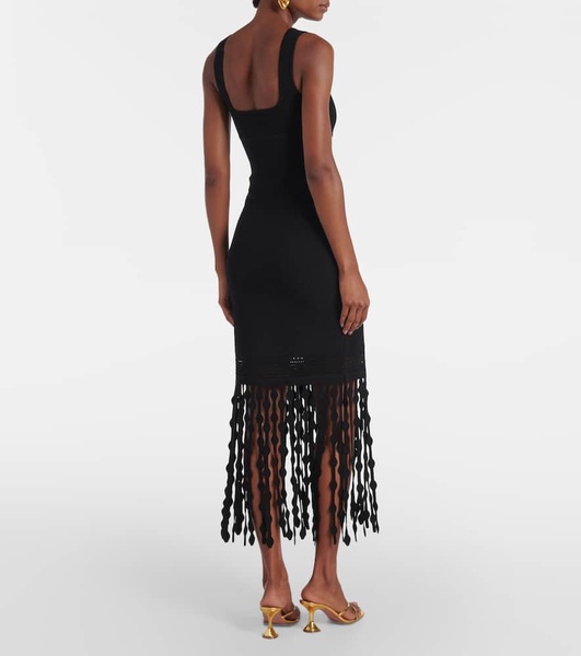 Signa fringed midi dress