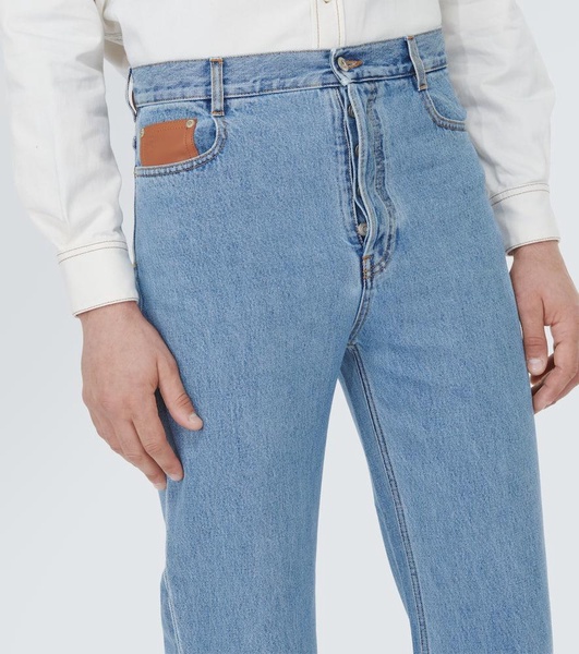 Fisherman straight jeans