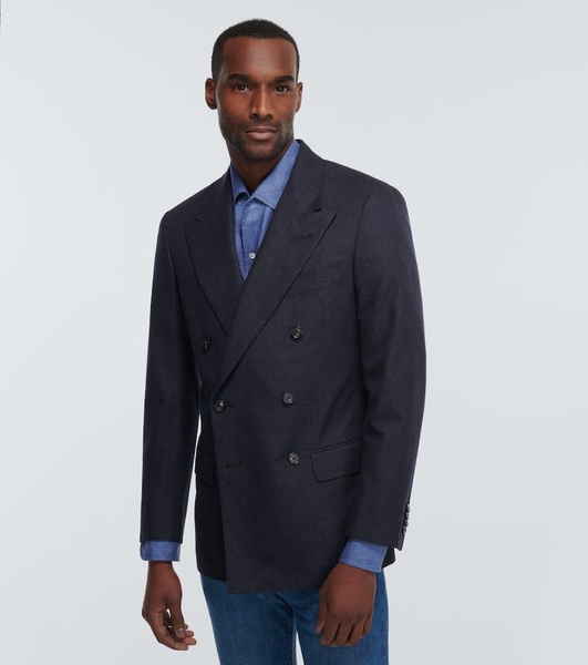 Milano wool-blend blazer