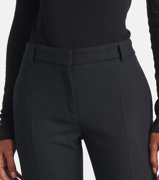 Low-rise slim pants