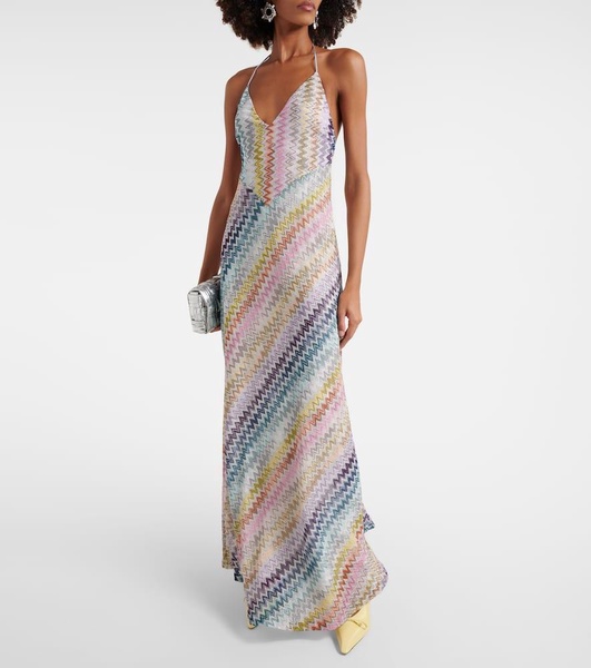 Zig Zag maxi dress