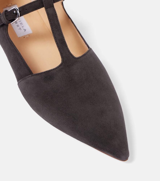 Lola suede ballet flats