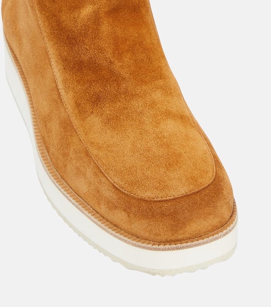 Harry shearling-lined suede ankle boots