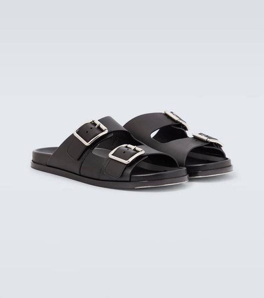 Men's sandal with buckles