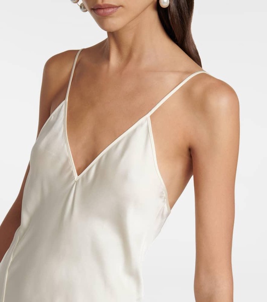 Satin slip dress