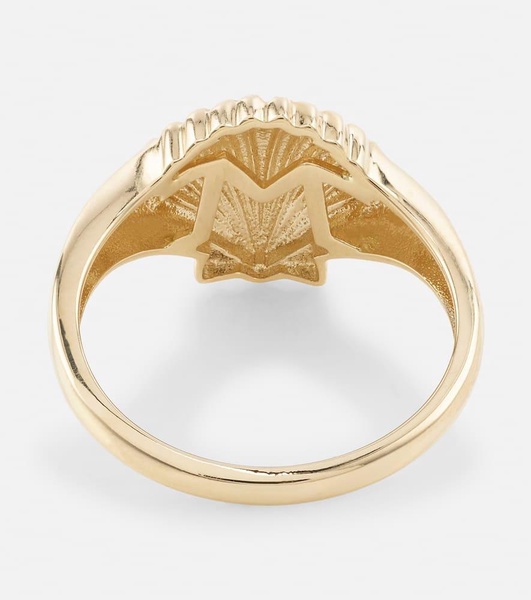 Venus 14kt gold ring