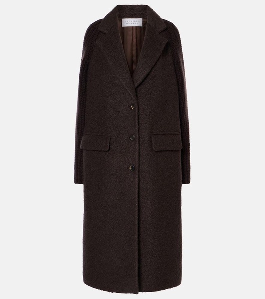 Charles cashmere, wool, and silk coat