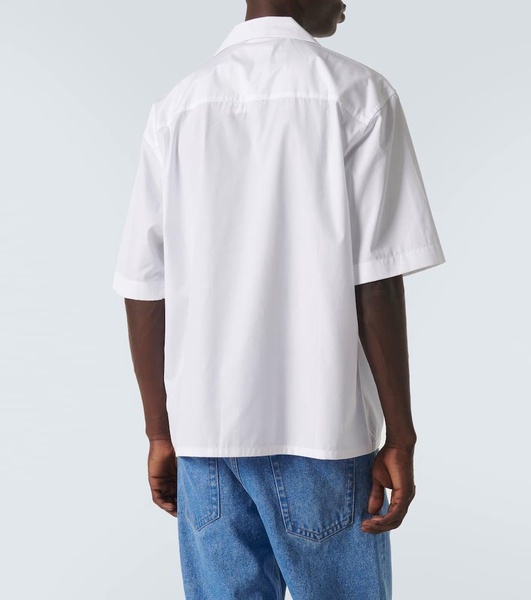 Cotton bowling shirt