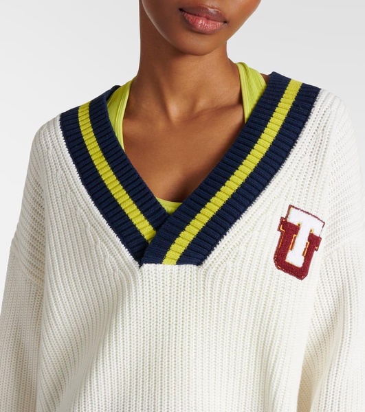 Varsity Josie cotton sweater