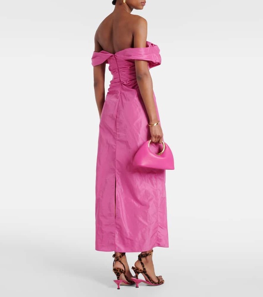 Andrea off-shoulder maxi dress