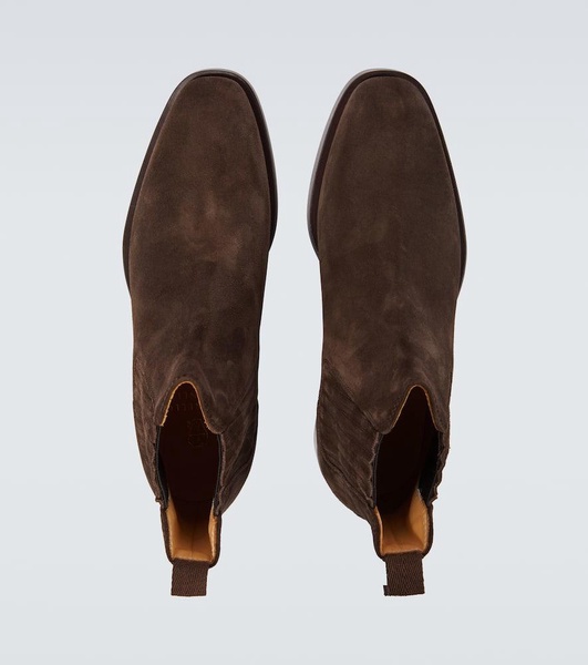 Suede Chelsea boots