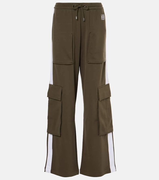 Jersey cargo pants