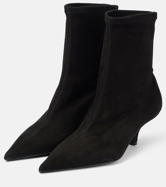 Suede sock boots