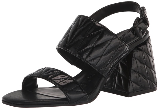 KARL LAGERFELD Women's Everyday Casual Comfortable Dress Sandal Heeled