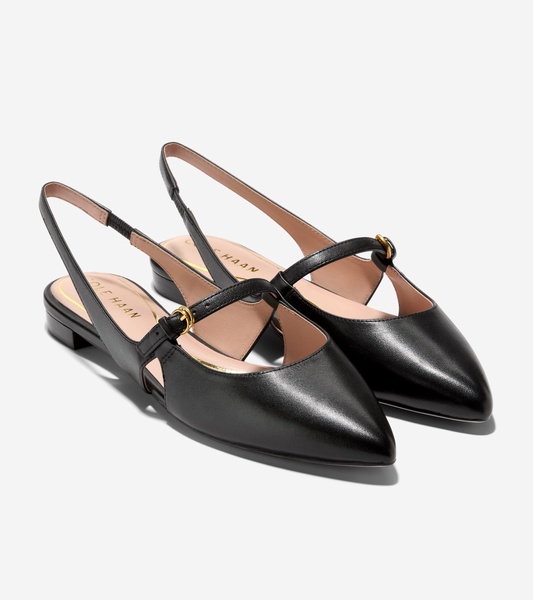 anya slingback flat