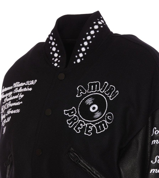 Amiri Logo Patch Long Sleeved Jacket