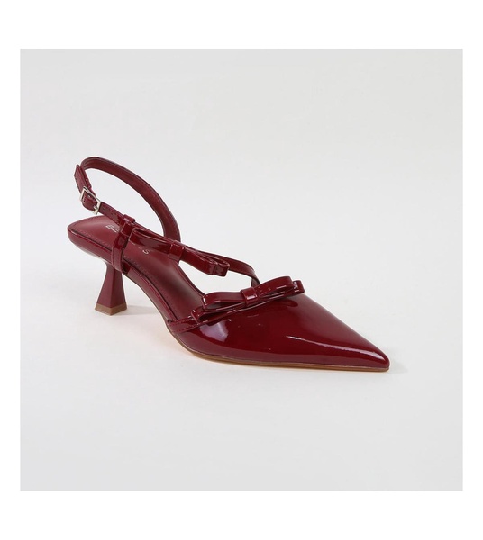 Odaliz Patent Slingback Pump