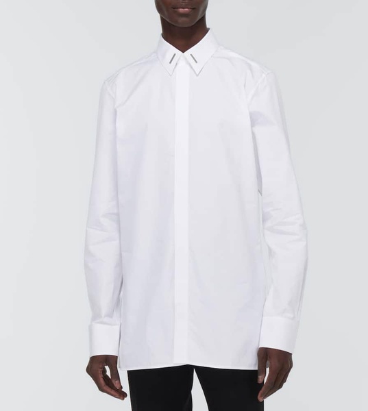 Cotton poplin shirt