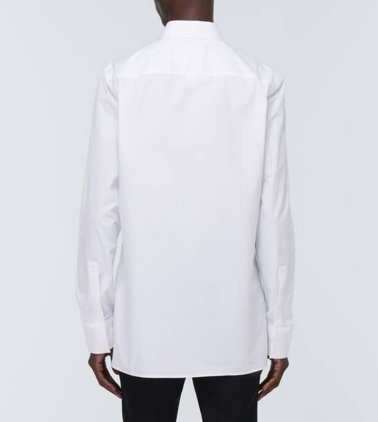 Cotton poplin shirt