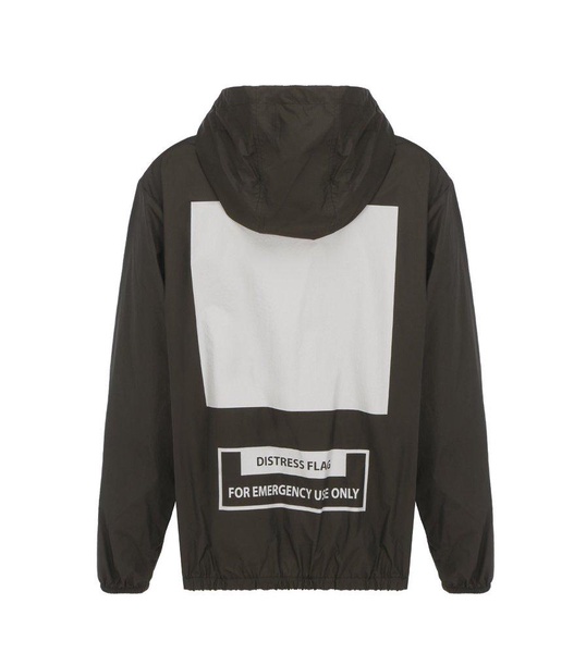 Moncler X Craig Green Cort Logo Printed Hooded Jacket