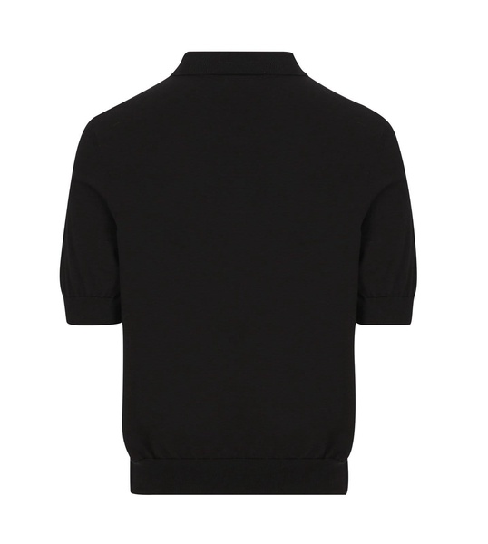 Triomphe Logo Embroidered Polo Shirt