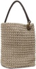 Taupe Large JWA Corner Bucket Tote