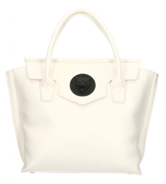 Plein Sport White Polyurethane Handbag