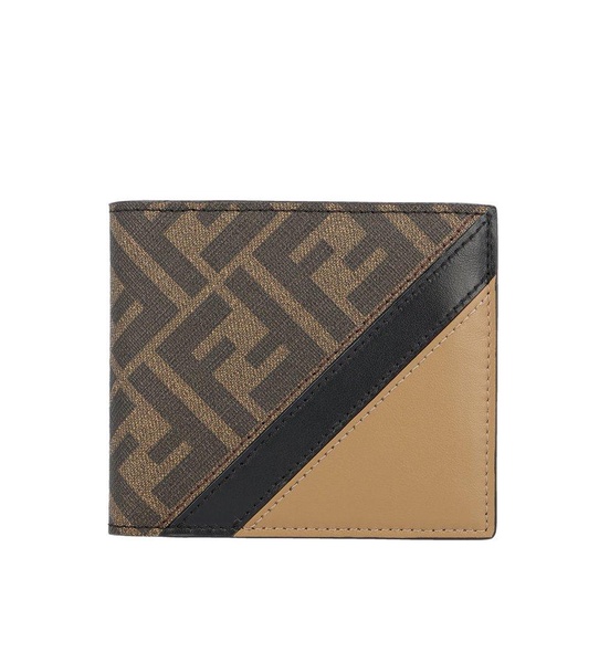 Fendi FF Monogram Bi-Fold Wallet