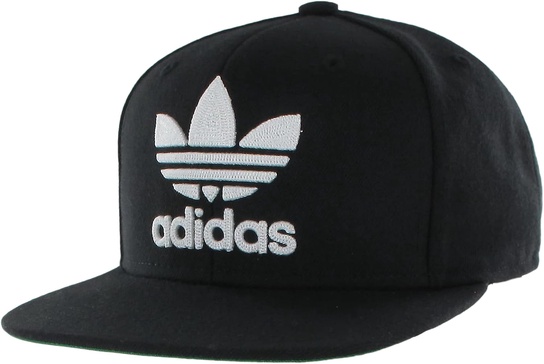 adidas Originals Men's Trefoil Chain Flatbrim Snapback Cap, One Size