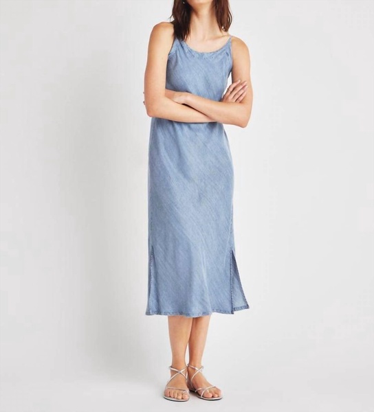 breeze dress in indigo