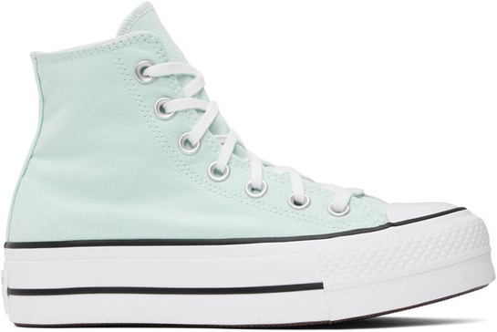 Blue Chuck Taylor All Star Lift Platform High Top Sneakers