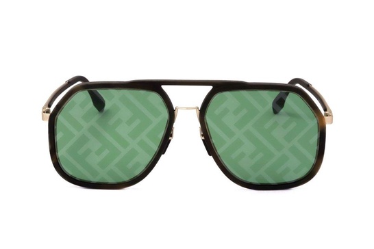 Fendi Eyewear Pilot Frame Sunglasses