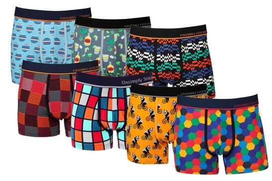 boxer trunk 7 pack