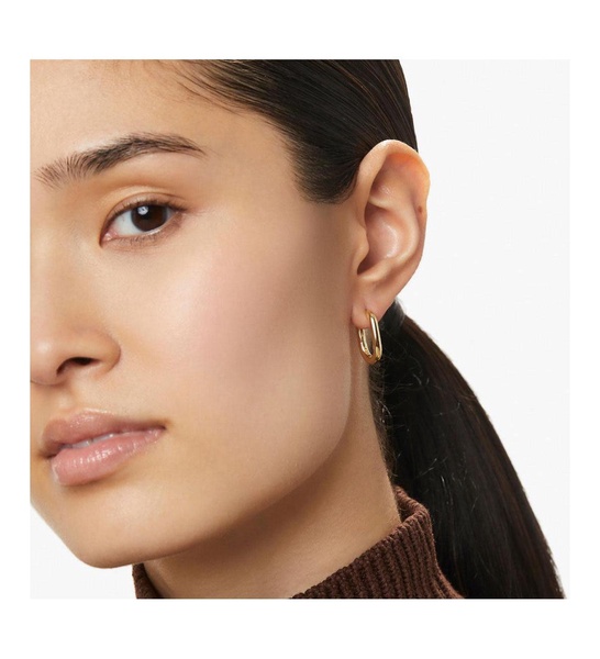 Gold Hoop Earrings - Rox Small