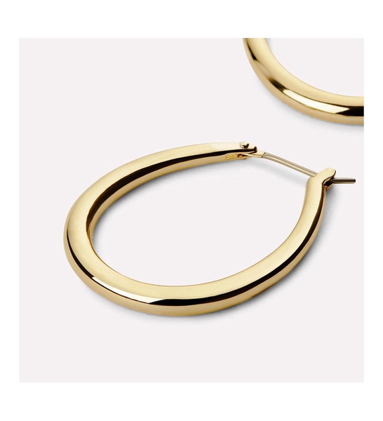 Gold Hoop Earrings - Cuidado