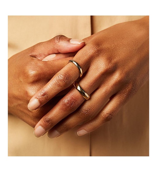 Gold Band Ring - Everly