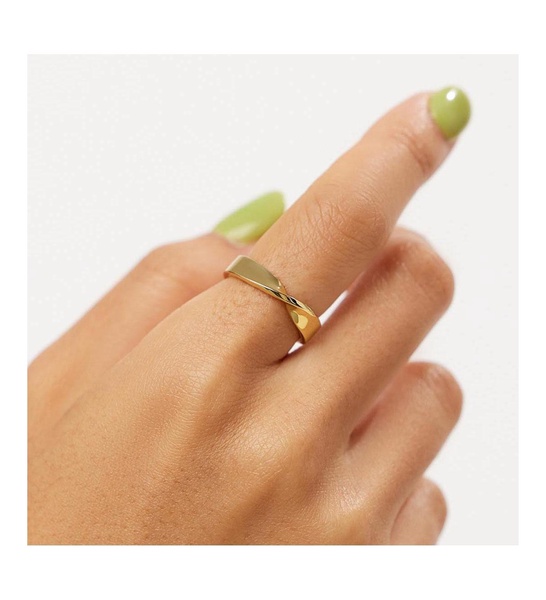 Gold Band Ring - Eliora