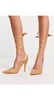 RAID Ishana heeled shoes with ankle tie in beige