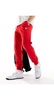 Nike Club logo knit sweatpants in red