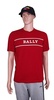 6240605 men's red cotton printed logo t-shirt