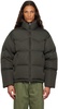 Khaki Western Down Jacket