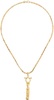 SSENSE Exclusive Gold 'The Immortal Wanderlust Wrap' Necklace